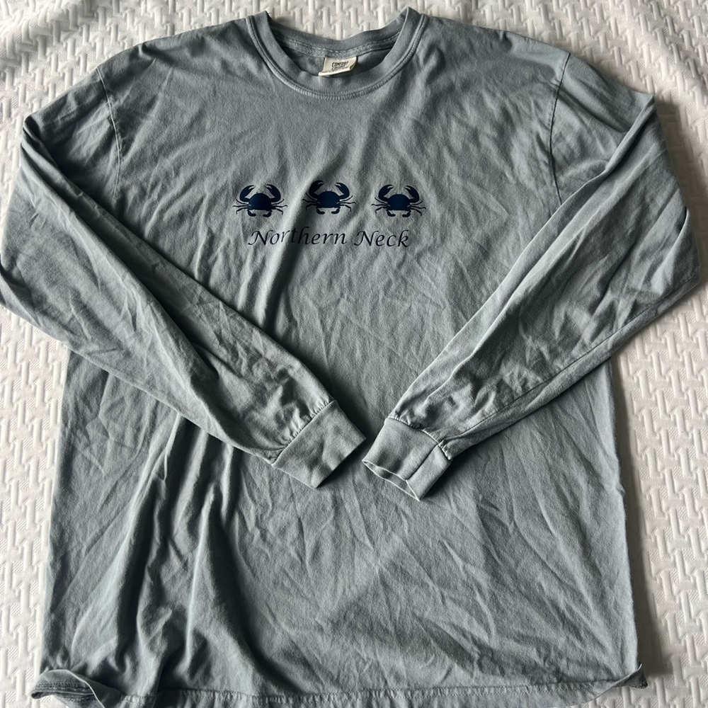 Comfort Colors Long Sleeve Northern Neck Shirt